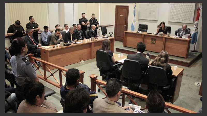Este lunes por la mañana se desarrollaba la lectura del fallo por las apelaciones de los abogados defensores.