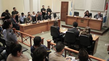 Triple crimen: este lunes por la mañana se desarrollaba la lectura del fallo por las apelaciones de los abogados defensores. (Rosario3.com)