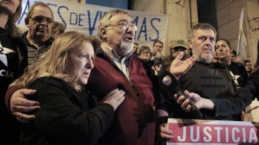 Los vecinos mostraron su disconformidad.