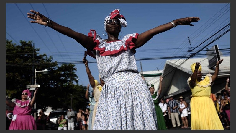Costa Rica celebró el Día de la Persona Negra y la Cultura Afrocostarrisence. (EFE)