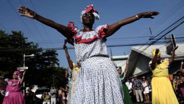 Costa Rica celebró el Día de la Persona Negra y la Cultura Afrocostarrisence. (EFE)