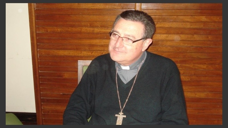 El arzobispo de Rosario, Eduardo Martín. 