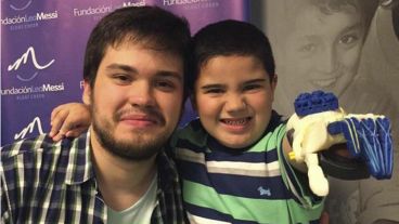 Gino y Facu, dos nuevos amigos.