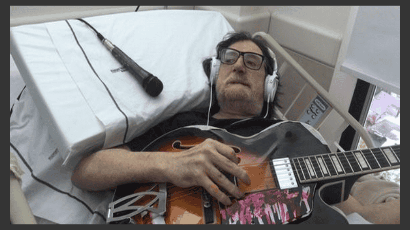 García otra vez complicado de salud. 