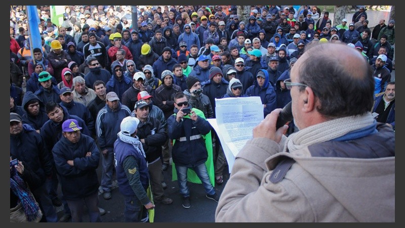 Se leyeron documentos de diferentes gremios.