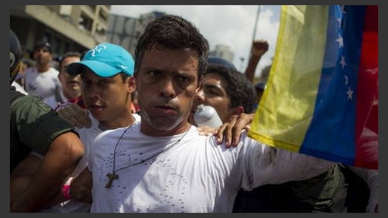 Leopoldo López está presos hace más de un año.