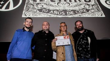 La ceremonia de premiación de este sábado a la noche.