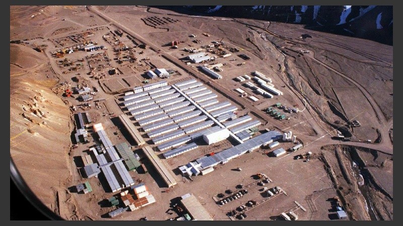 La mina de Veladero y la planta de la firma de origen canadiense. 