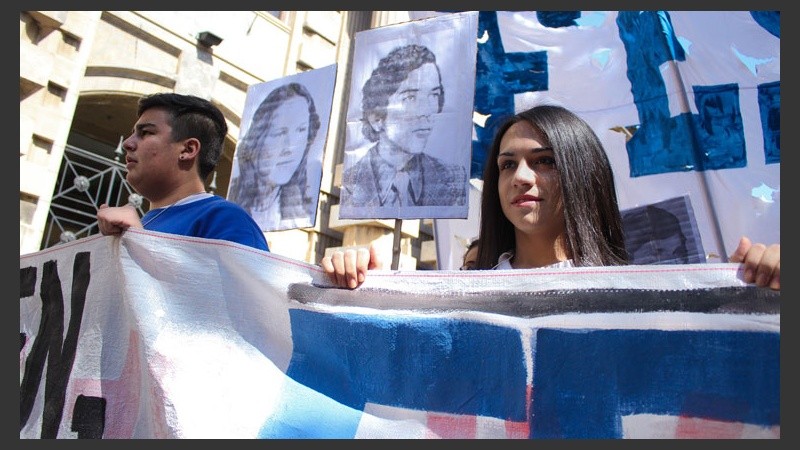 Se cumplen 39 años de la tortura y desaparición de estudiantes en la localidad de La Plata durante la última dictadura militar. (Alan Monzón/Rosario3.com)