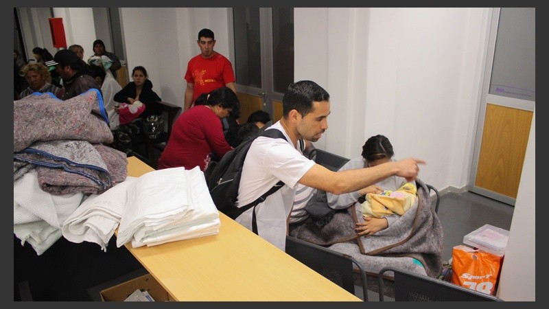 Muchos trabajadores de la salud dieron una mano importante.