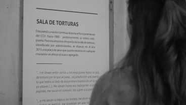 El espacio fue reacondicionado para que los visitantes puedan conocer lo que pasó en ese lugar durante la última dictadura militar. (Alan Monzón/Rosario3.com)