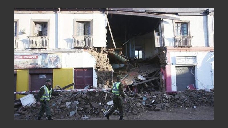 El sismo destruyó más de 200 viviendas.