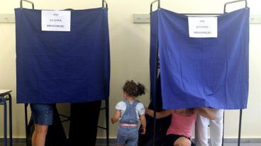 Los griegos votaron por tercera vez en el año.
