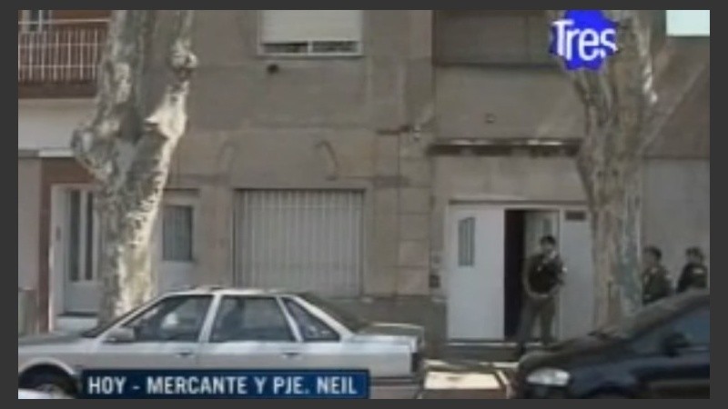 El operativo del viernes pasado en Víctor Mercante y Neil.