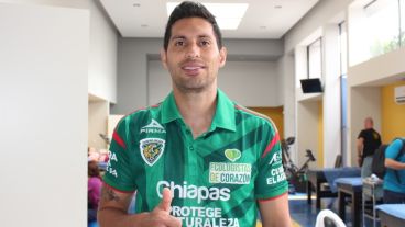 Insaurralde, en Jaguares.