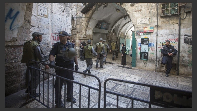Por dos días, no podrán ingresar palestinos a la Ciudad Vieja de Jerusalén. (EFE)