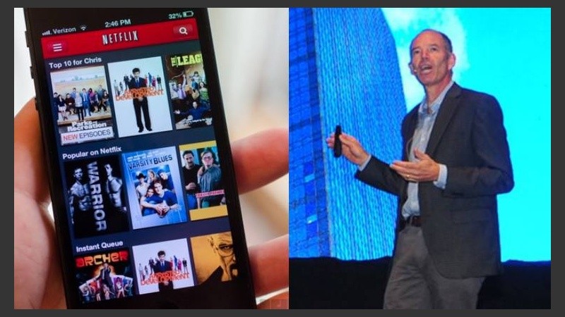 Marc Randolph se desvinculó de Netflix en 2004. La plataforma tiene 60 millones de abonados en todo el mundo.