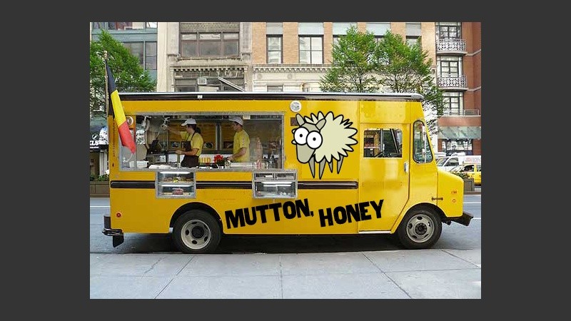 Los food trucks avanzan camino al Vasallo. 