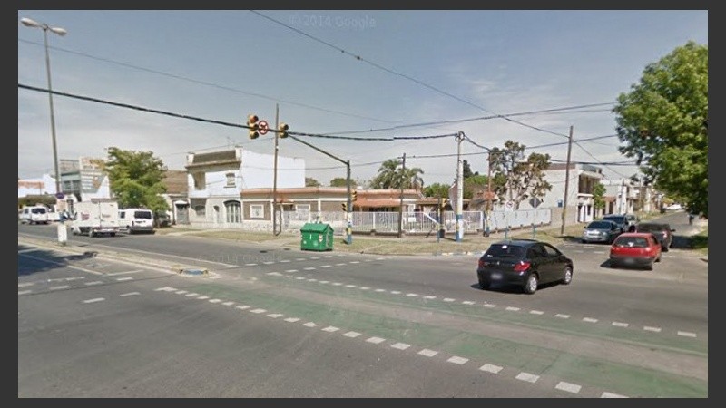 Ovidio Lagos y Fragata Sarmiento, la zona del choque. 