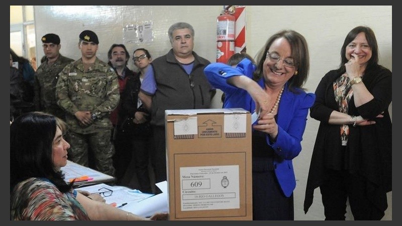 Alicia Kirchner será gobernadora de Santa Cruz.