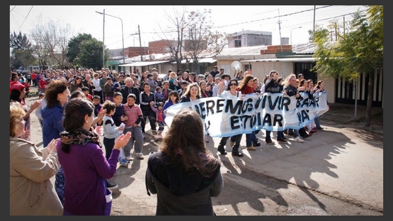 Este año ya hubo una marcha de la comunidad del colegio para pedir seguridad.