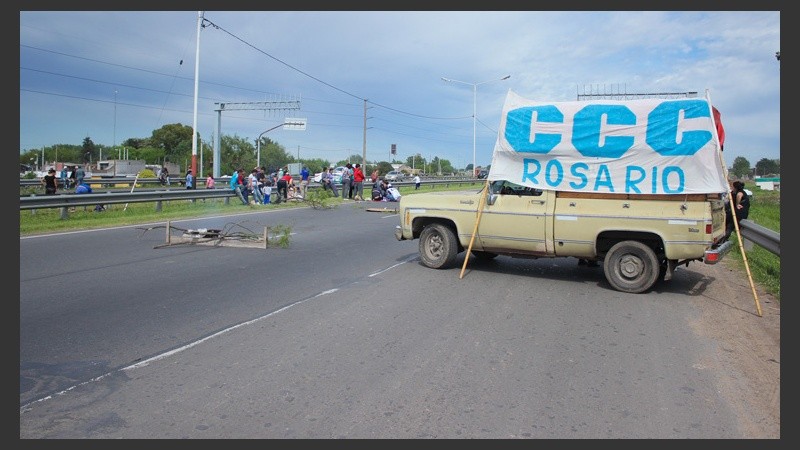 Así se ve el corte en Circunvalación y España.