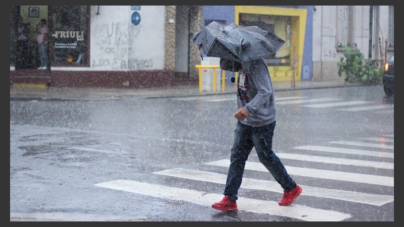 No se descarta la caída de granizo.