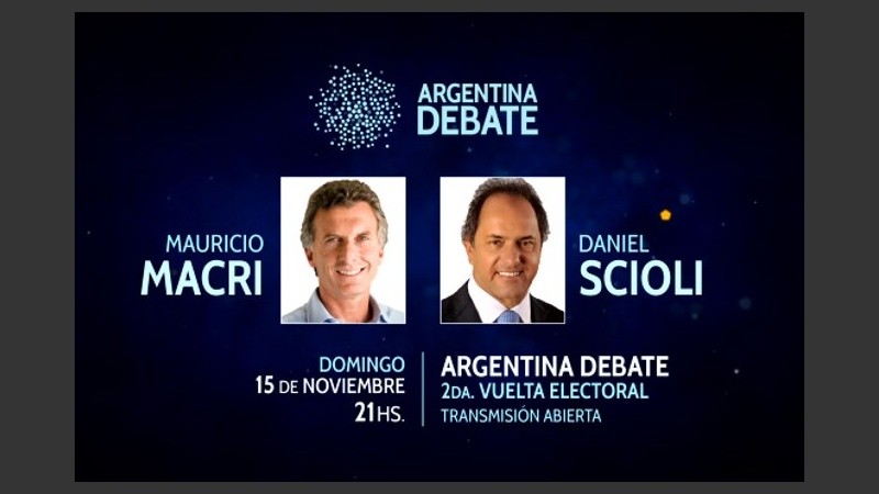 El debate más esperado.