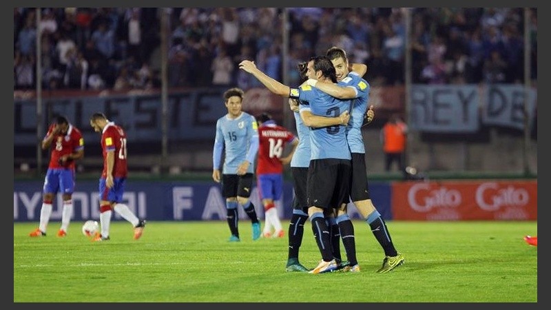 Uruguay goleó a Chile.
