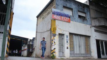 Perón al 4200, el lugar del violento episodio.