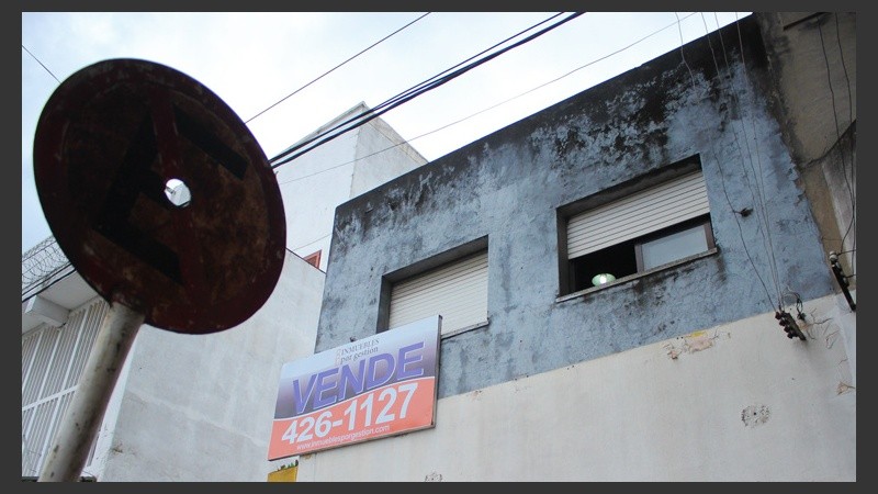La ventana de la derecha de la foto fue por donde la mujer pidió auxilio.