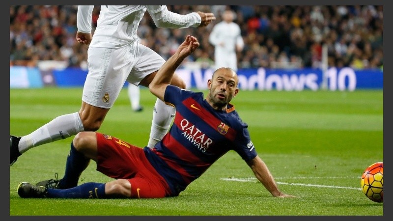 El comunicado médico de Barcelona señaló que la evolución de Mascherano 