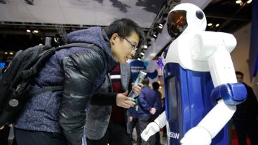 ¡Hay de todo! Comenzó la Feria Mundial de Robots en China. (EFE)