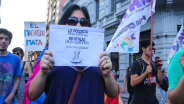 Personas de todas las edades estuvieron en la marcha.