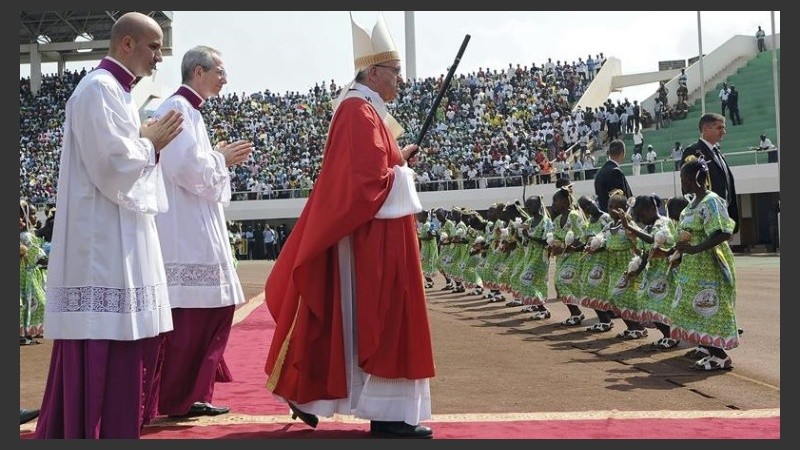 El Papa, en su vista a la República Centroafricana.