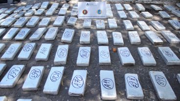 Mucha droga secuestrada en un impresionante operativo.