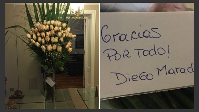 El regalo de Diego para Cristina. 