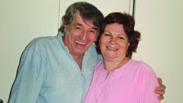 Roberto Sánchez y Olga Garaventa.