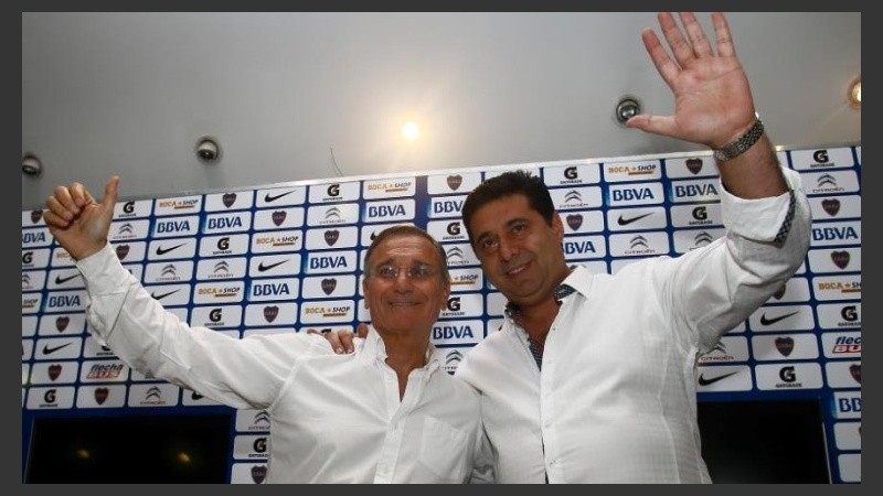 Angelici presidirá a Boca por otros cuatro años. 
