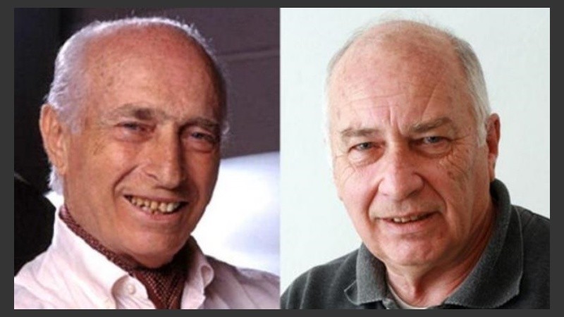 Juan Manuel Fangio y Oscar Espinoza.