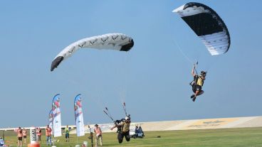 Se exhibieron diferentes actividades referidas a la aeronáutica. (Facebook: FAI World Air Games Dubai)