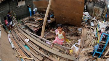 En la provincia de Samar del Norte más de 7.000 casas han quedado completamente destruidas. (EFE)