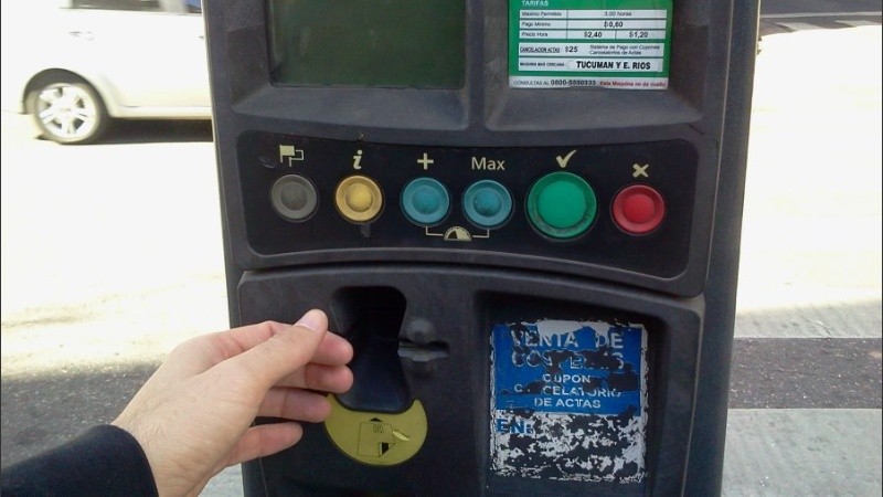 En la nueva área se puede abonar con monedas, cospeles o la aplicación móvil. 