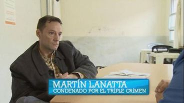 Martín Lanatta, uno de los condenados por el triple crimen.