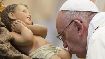 El Papa encabezó la celebración en el Vaticano.