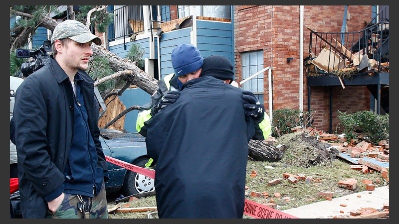 Por las consecuencias de tornados y tormentas, hubo más de 40 muertos. (EFE)