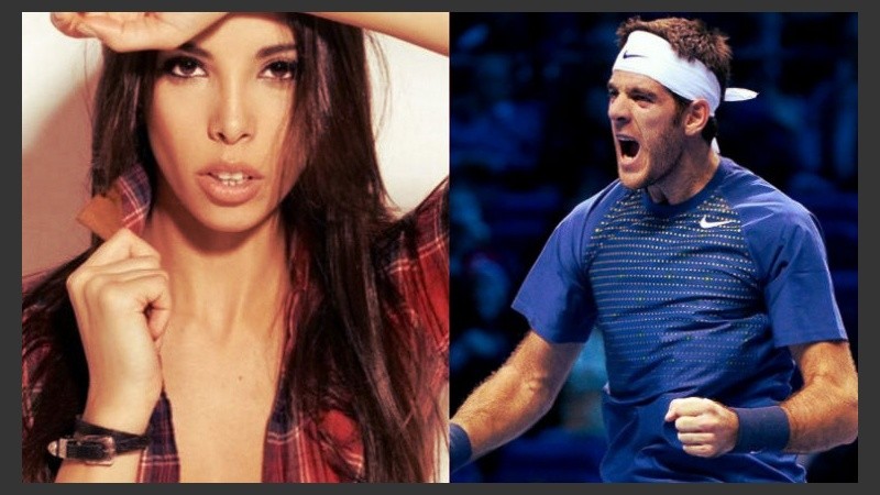 La pareja vivió un romance tres años atrás. La modelo contó que el tenista la buscó en un boliche de Mar del Plata la última Navidad.