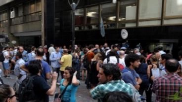 Aguad, Peña y De Godoy durante el anuncio en la Rosada.