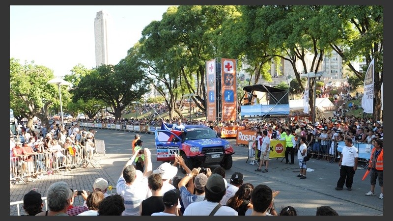 El Dakar termina el 16 de enero en el Monumento.