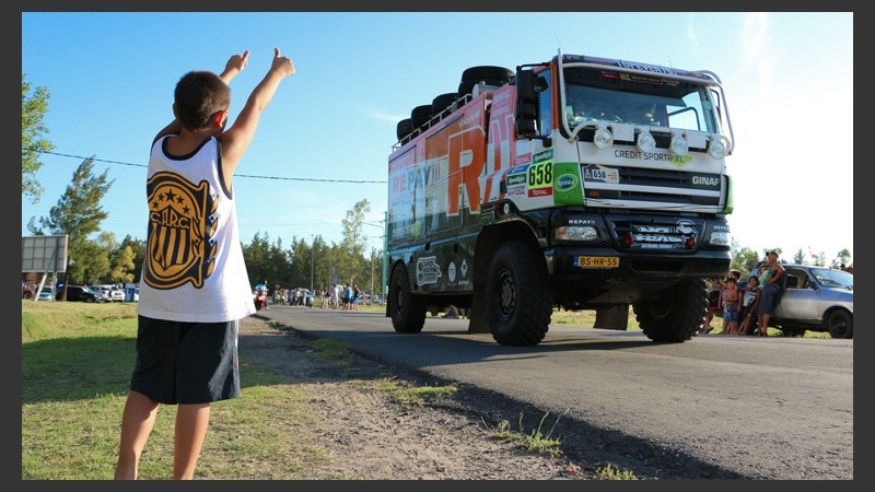 Camiones en Rosario.